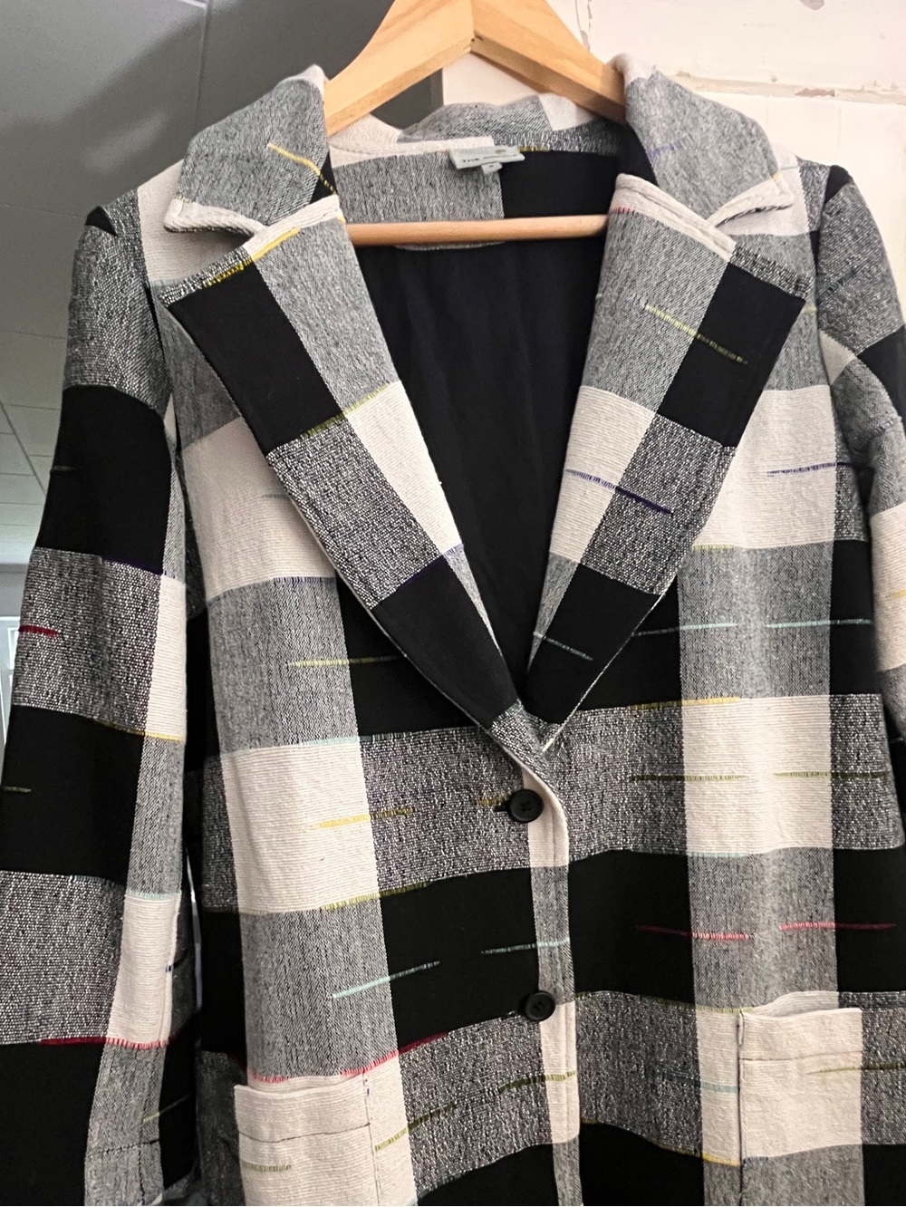 The Odells Plaid Blazer Size Medium